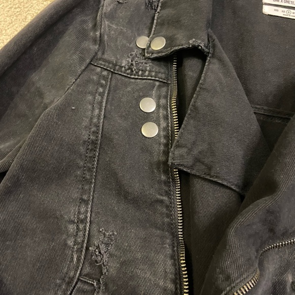 One teaspoon black anchor Vespa moto jacket - Picture 3 of 4